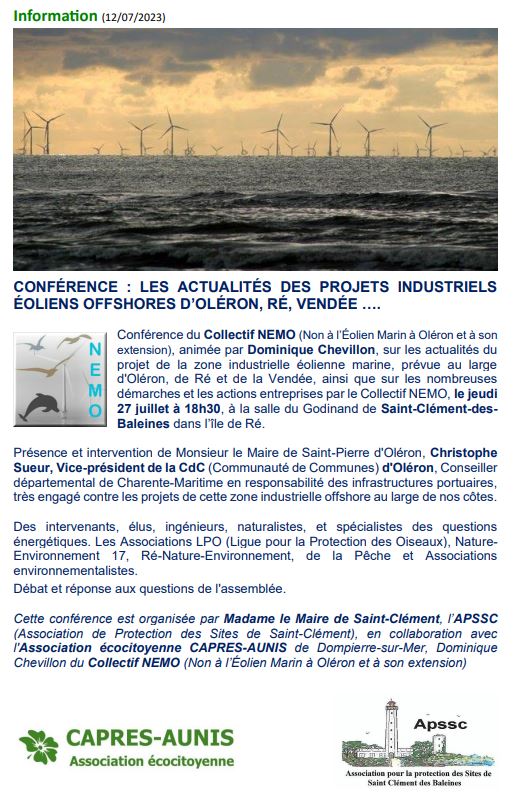 2023-07-27 NEMO ST CLÉMENT DES BALEINES