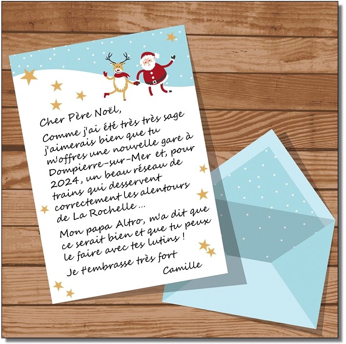2023-12-14 Camille - Lettre au Père Noël