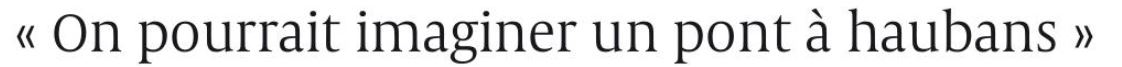 Pont à haubans