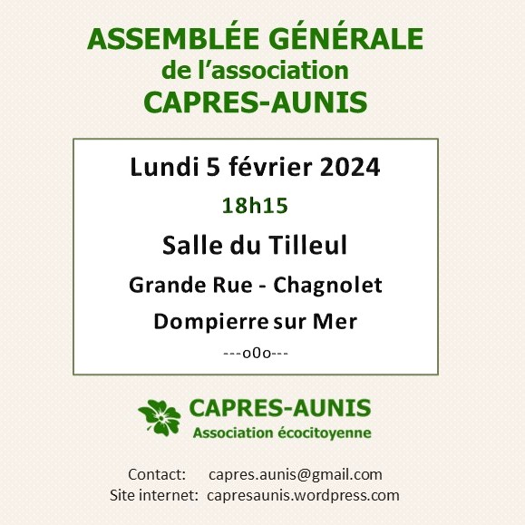 Compte-Rendu de l’Assemblée Générale du 5 février&nbsp;2024