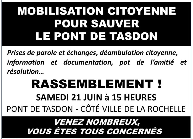 Samedi 21/06 – RAS LE PONT&nbsp;!