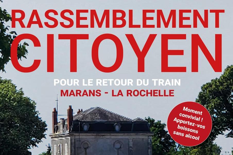 Vendredi 18/09-Marans: Rassemblement&nbsp;citoyen